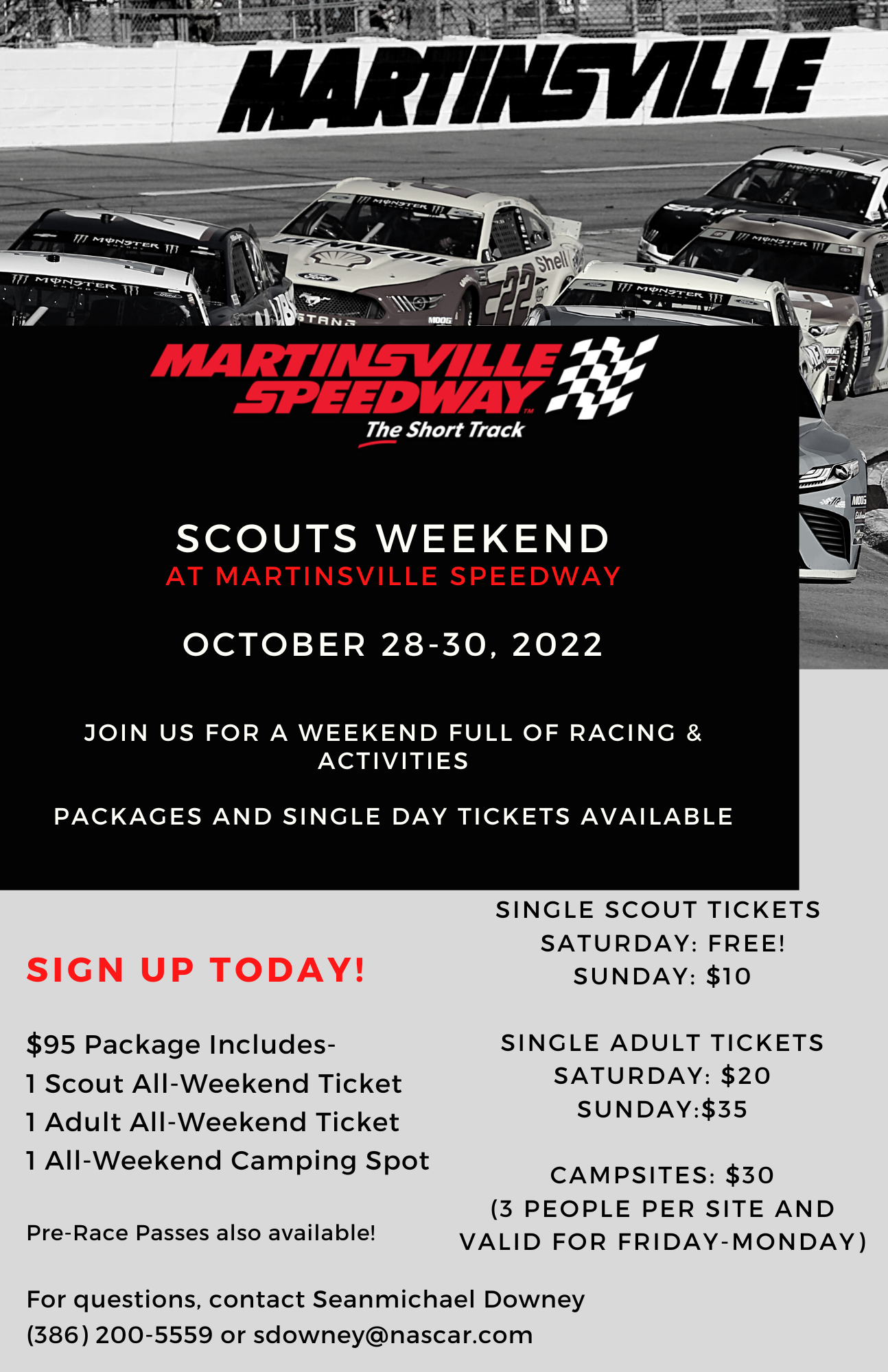 Martinsville Speedway Scout Weekend