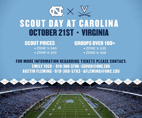 Scout Day at Carolina
